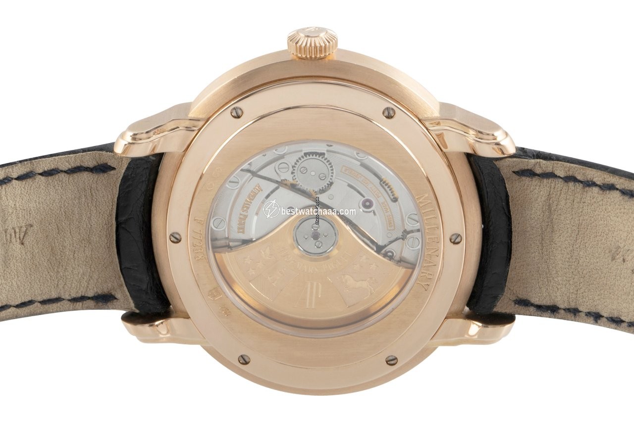 IMG_9081 Audemars Piguet Millenary Mens watch Unisex Automatic Red gold 15320OR.OO.D002CR.01 Replica 5