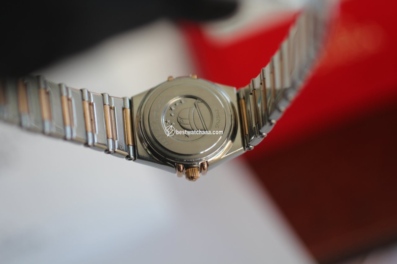 IMG_9081 Omega Constellation Womens watch Quartz Steel 13687100 Replica 5