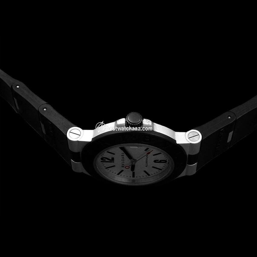 IMG_9081 Bulgari Mens watch Unisex Automatic Aluminum 8353 Replica 5