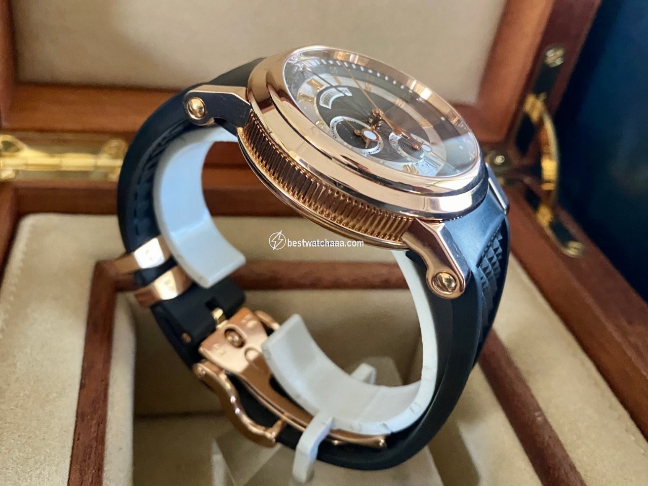 IMG_9081 Breguet Marine Mens watch Unisex Automatic Rose gold 5827BR Z2 5ZU Replica 5