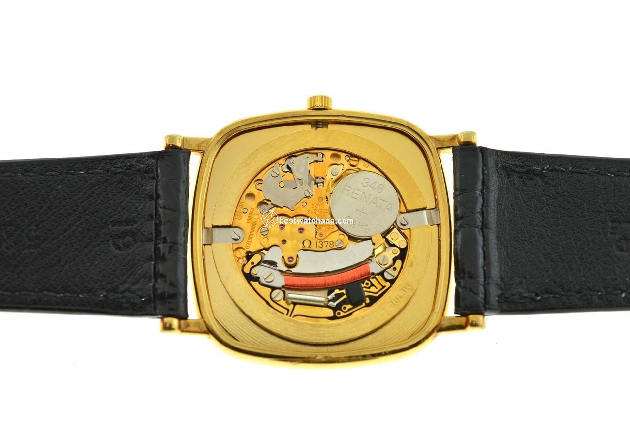IMG_9081 Omega De Ville Mens watch Unisex Quartz Yellow gold 1953378 3953378 Replica 5