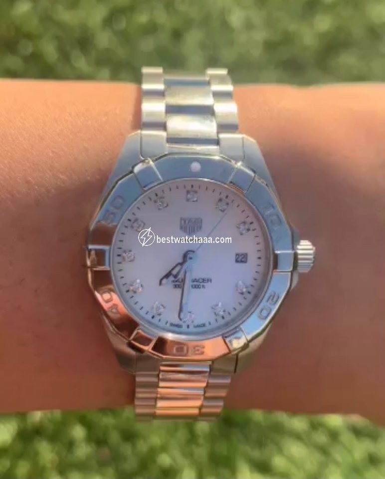 IMG_9081 TAG Heuer Aquaracer Lady Womens watch Quartz Steel WBD1414.BA0741 Replica 5