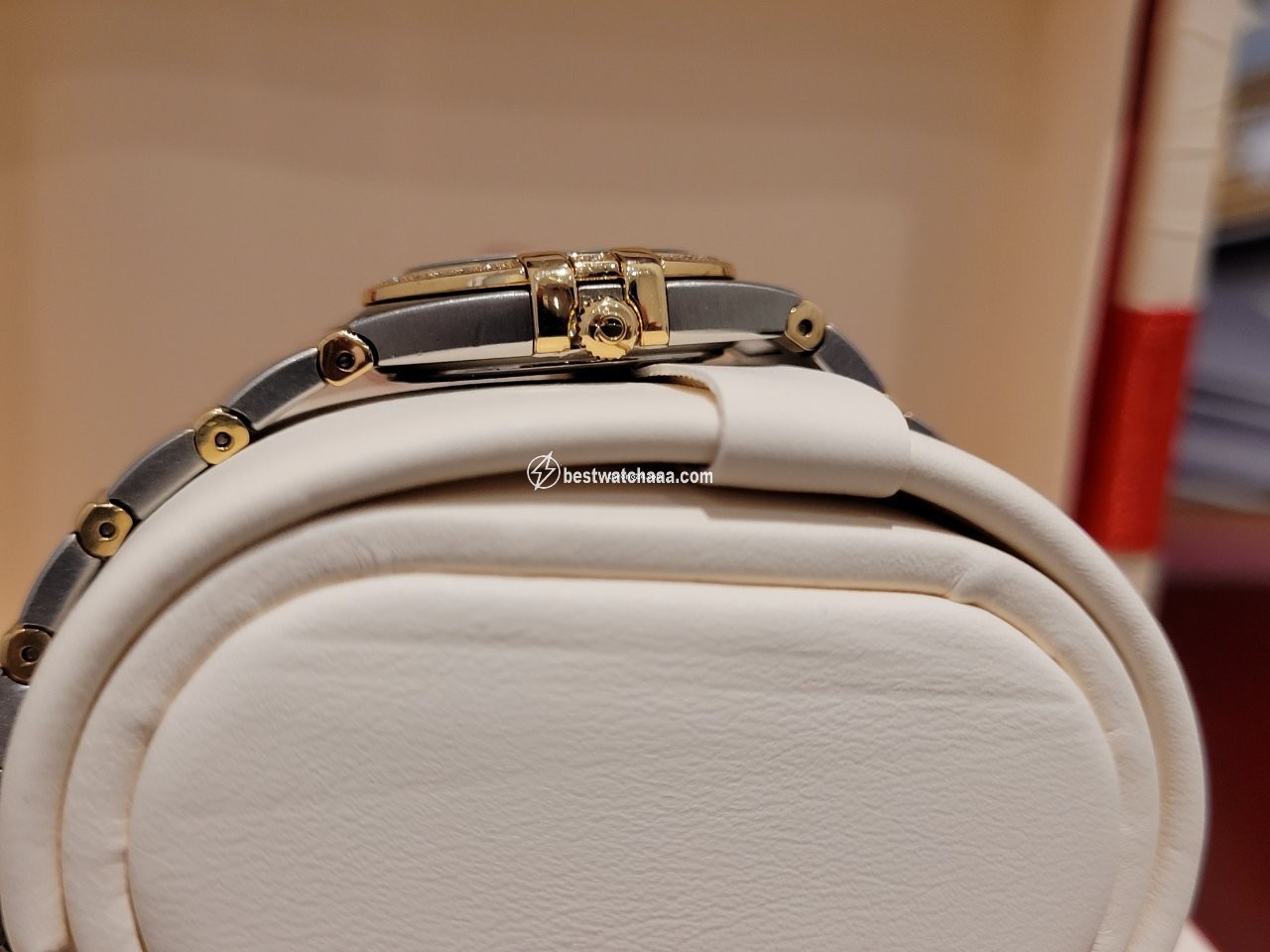 IMG_9081 Omega Constellation Womens watch Quartz Steel 13897500 Replica 5