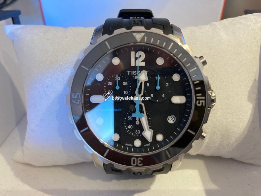 IMG_9081 Tissot Seastar 1000 Mens watch Unisex Quartz T066.417.17.057.00 Replica 5