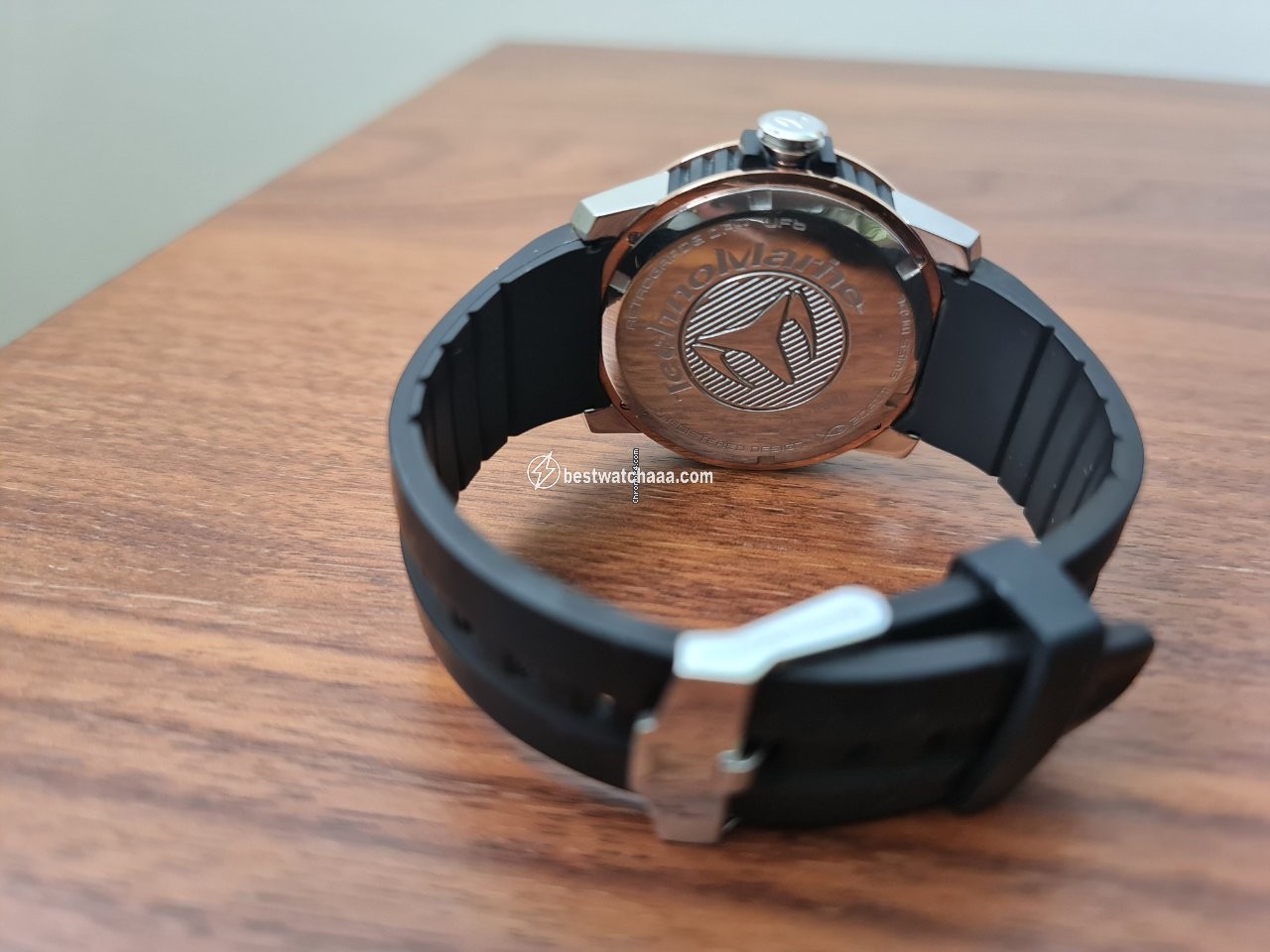IMG_9081 Technomarine Mens watch Unisex Gold Steel 07122578 Replica 5