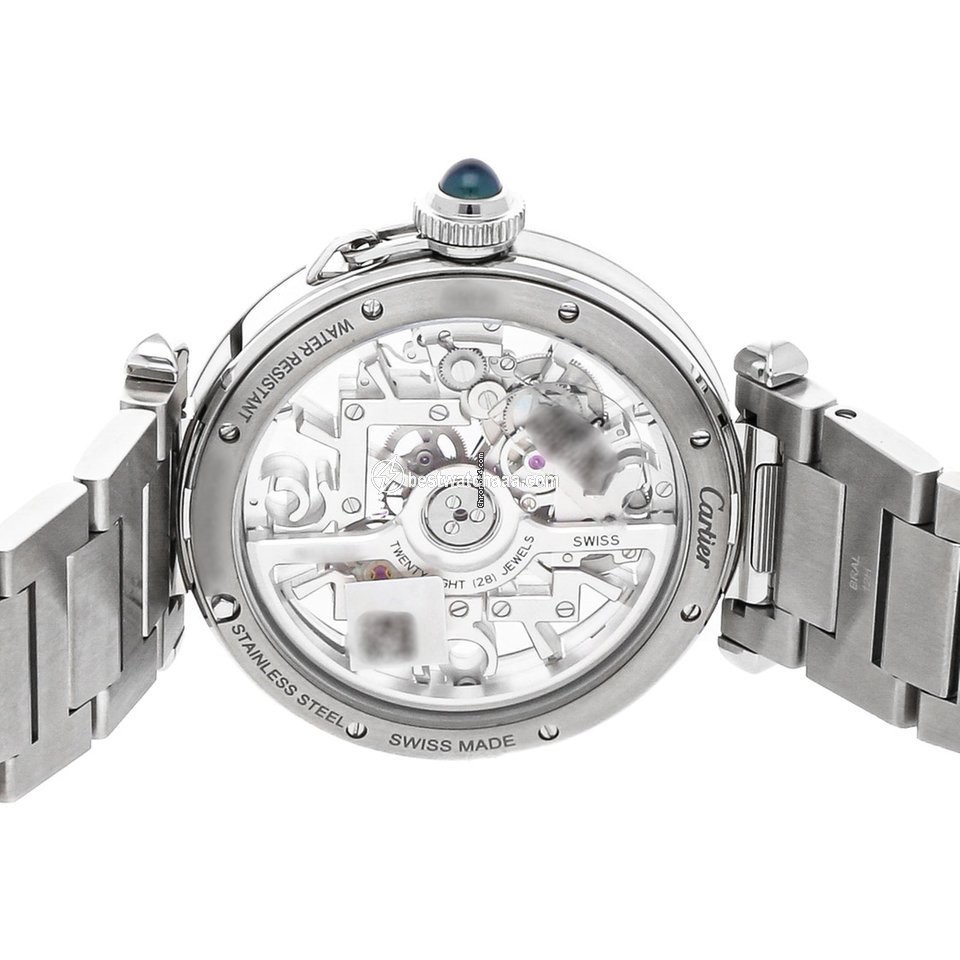 IMG_9081 Cartier Pasha Mens watch Unisex Automatic Steel WHPA0007 Replica 5