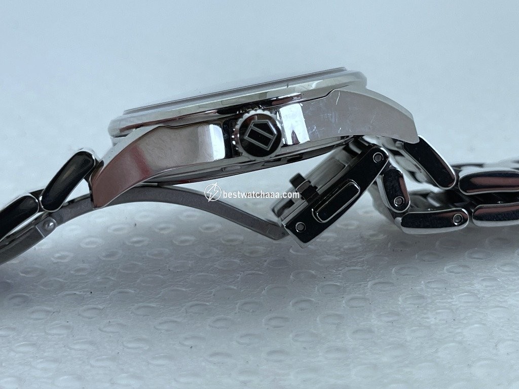 IMG_9081 TAG Heuer Carrera Lady Womens watch Quartz Steel TAG Heuer Carrera Quartz White Mother of Pearl Dial Steel Womens Watch WAR1311.BA0778 Replica 5