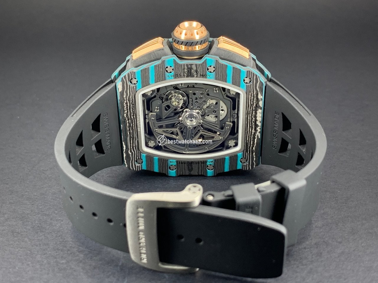 IMG_9081 Richard Mille RM 011 Automatic Carbon RM11-03 CA FQ Replica 5