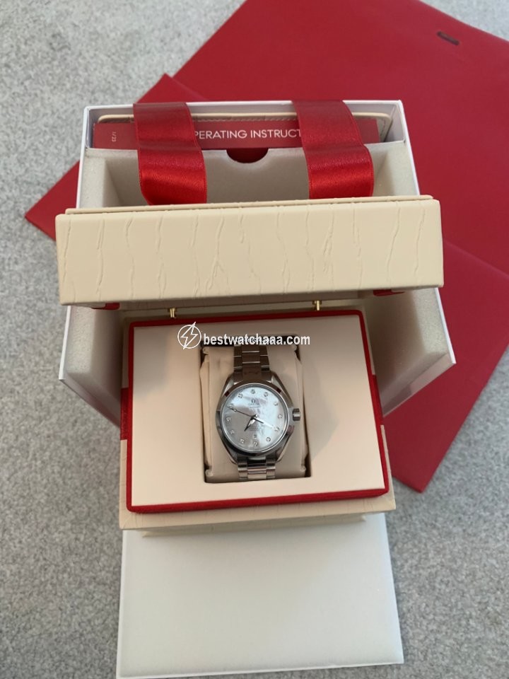IMG_9081 Omega Seamaster Aqua Terra Womens watch Automatic Steel 231.10.34.20.55.002 Replica 5