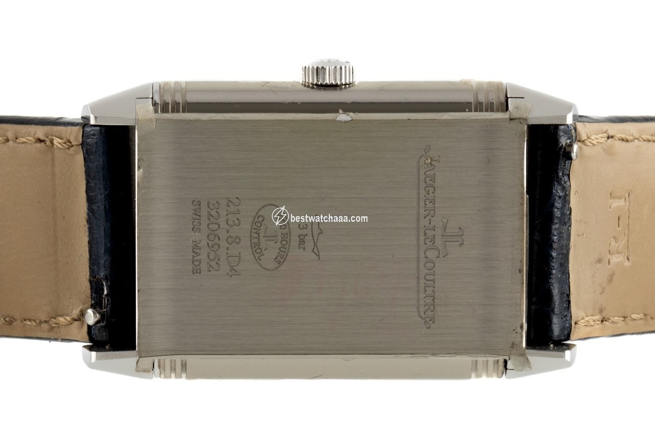 IMG_9081 Jaeger-LeCoultre Reverso Duoface Mens watch Unisex Manual winding Steel 213.8.D4 Replica 5