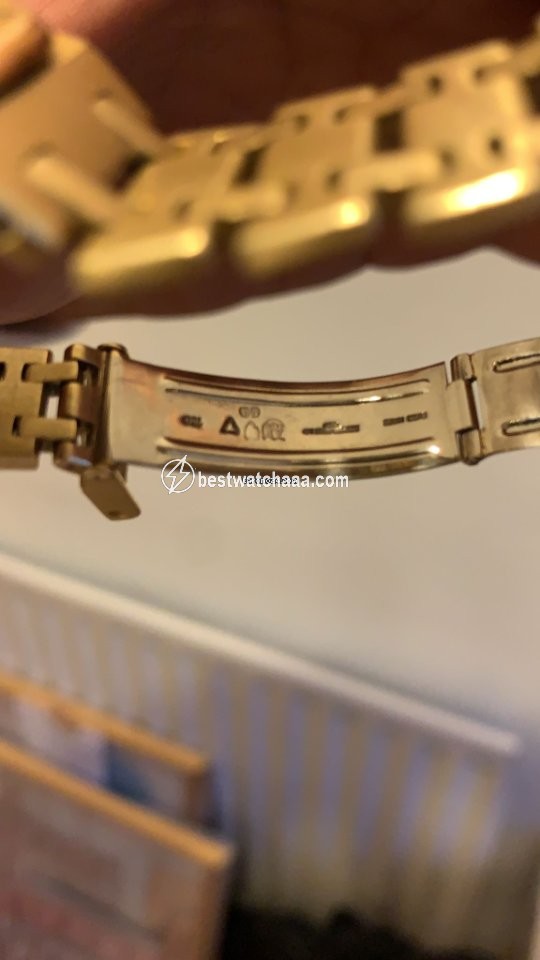 IMG_9081 Audemars Piguet Royal Oak Mens watch Unisex Automatic Yellow gold B45118 Replica 5
