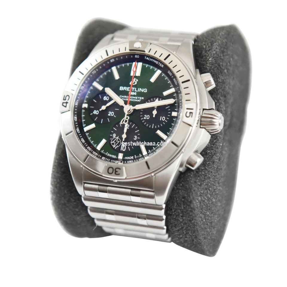 IMG_9081 Breitling Chronomat Mens watch Unisex Automatic Steel AB0134 Replica 5