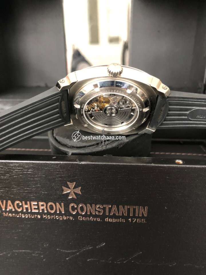 IMG_9081 Vacheron Constantin Quai de lIle Mens watch Unisex Automatic Palladium 86050 000M-9343 Replica 5