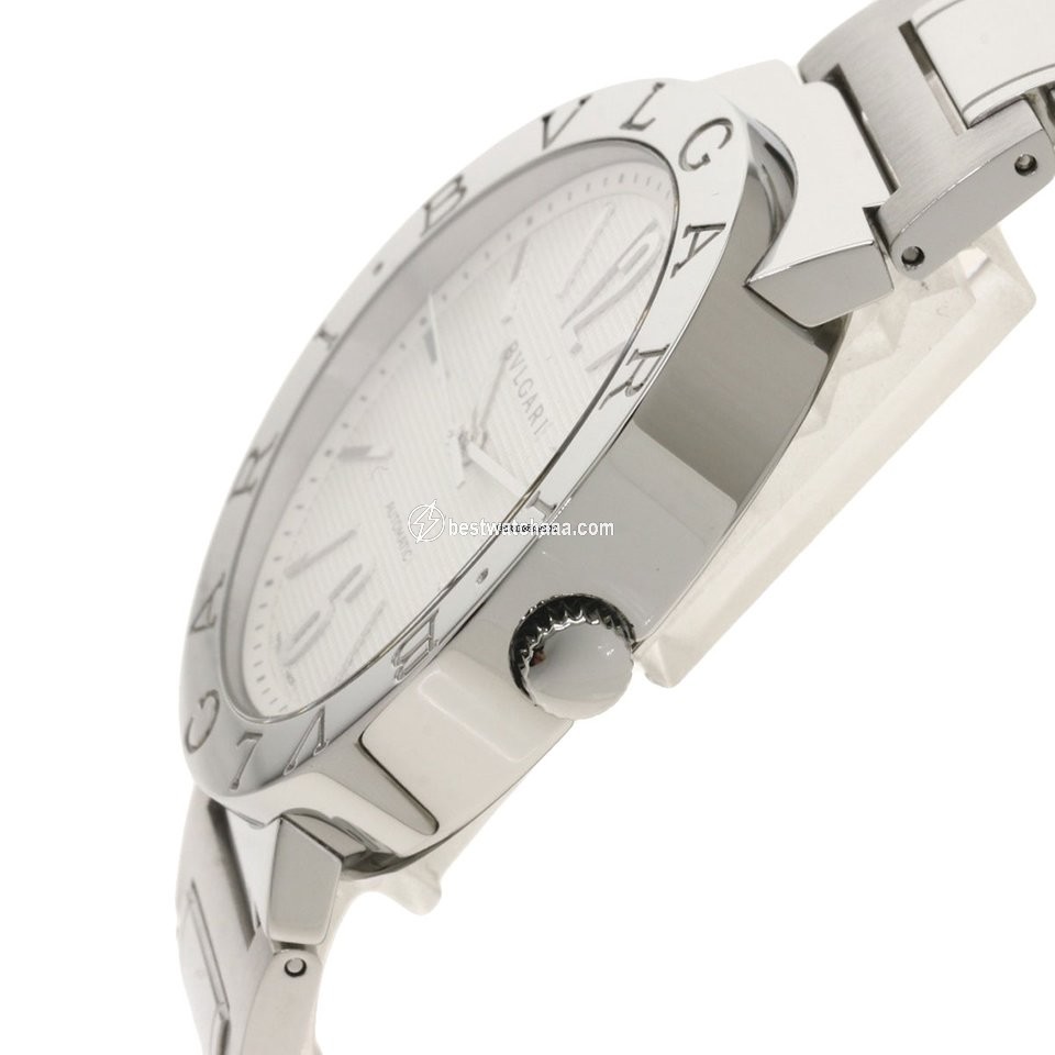 IMG_9081 Bulgari Bulgari Mens watch Unisex Automatic Steel BB42WSSD N Replica 5