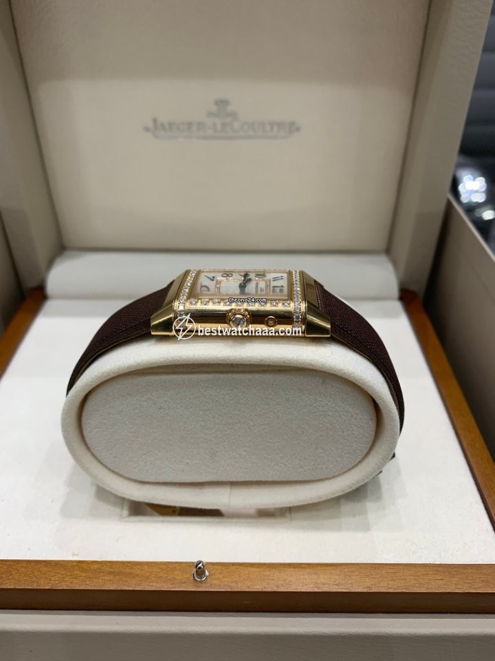 IMG_9081 Jaeger-LeCoultre Reverso Womens watch Manual winding Rose gold 269.2.54 Replica 5