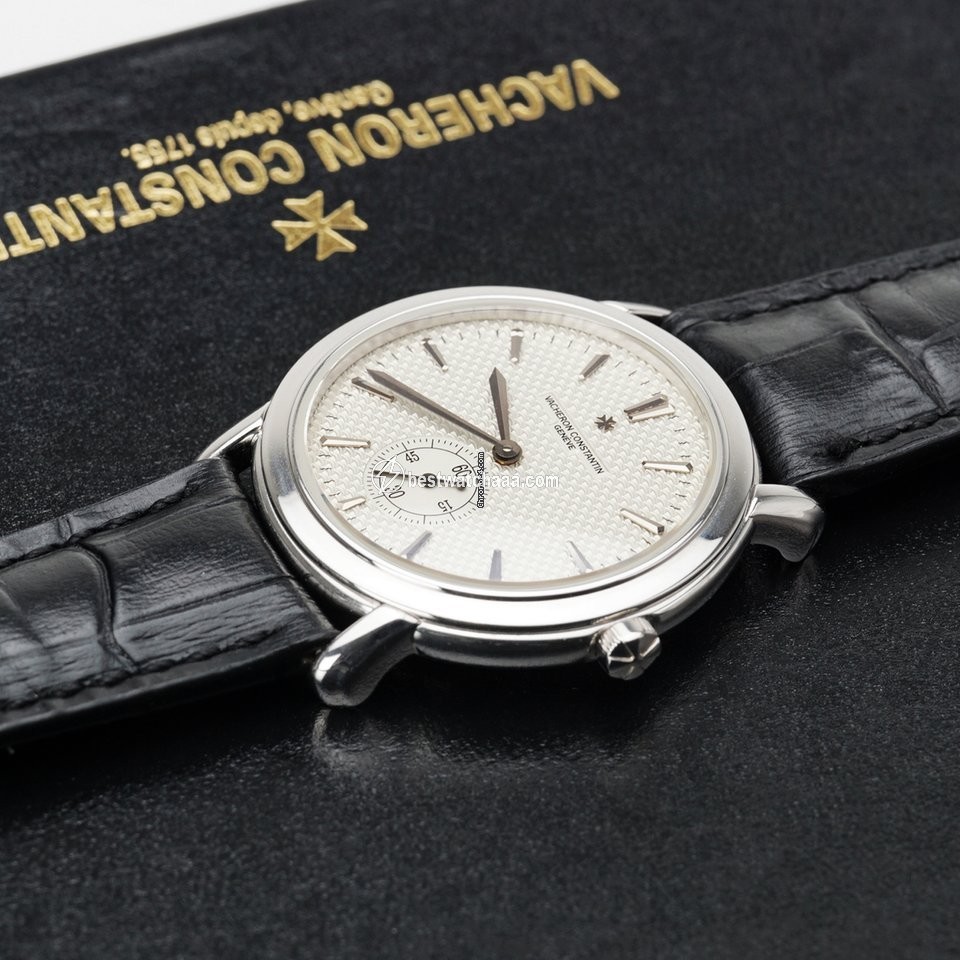 IMG_9081 Vacheron Constantin Malte Mens watch Unisex Manual winding White gold 81000 000g-9107 Replica 5