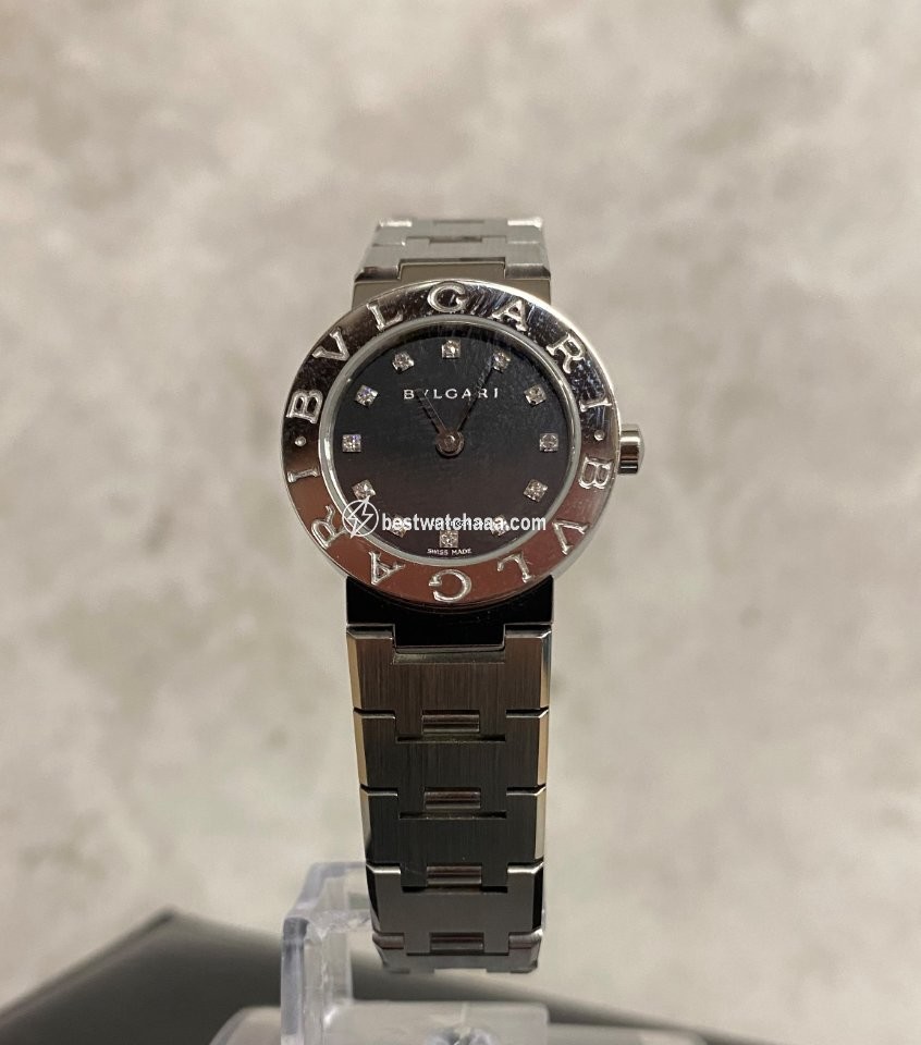 IMG_9081 Bulgari Bulgari Womens watch Quartz Steel BB23SS Replica 5