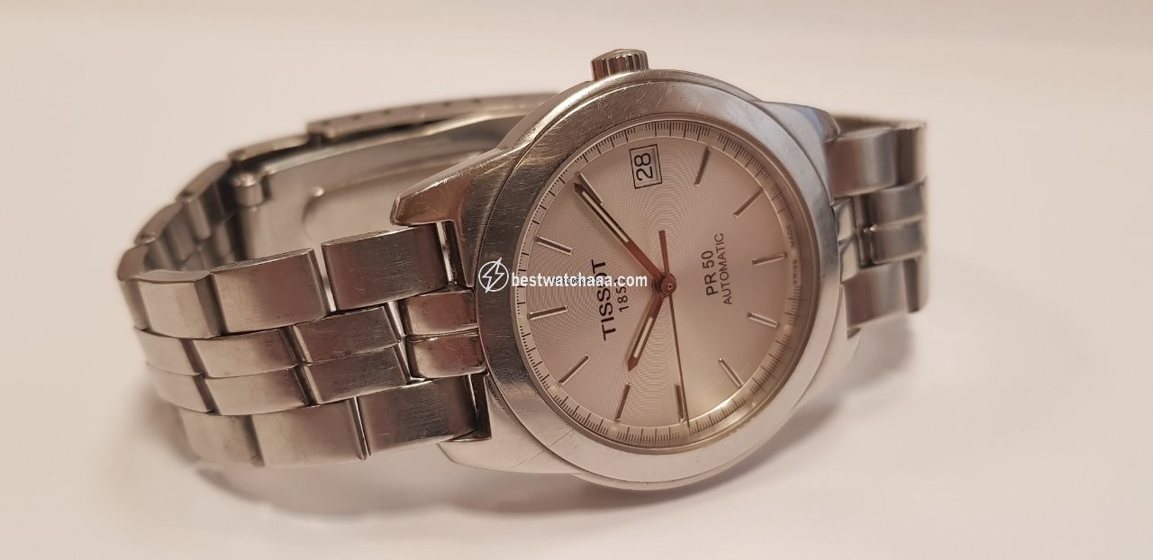 IMG_9081 Tissot PR 50 Mens watch Unisex Automatic Steel J374 474 Replica 5