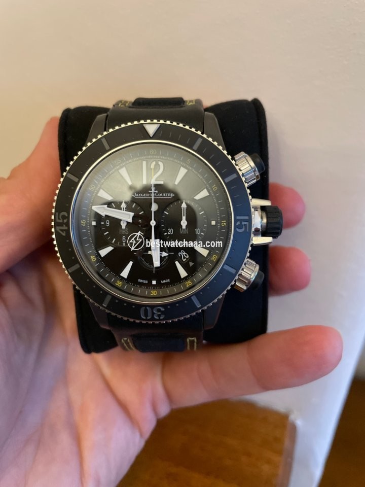 IMG_9081 Jaeger-LeCoultre Master Compressor Diving Chronograph GMT Navy SEALs Mens watch Unisex Automatic Titanium Q178T471 Replica 5