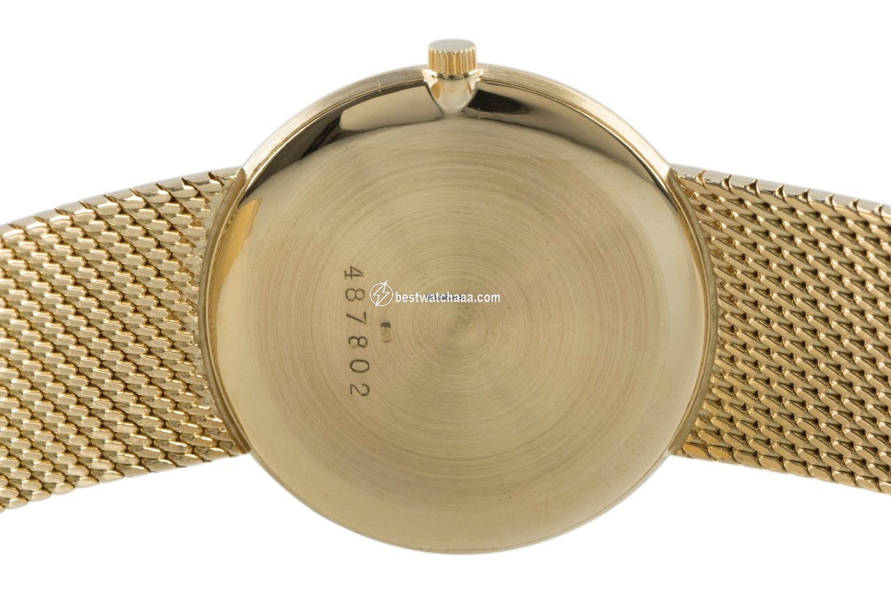 IMG_9081 Vacheron Constantin Patrimony Mens watch Unisex Manual winding Yellow gold 6352 Replica 5