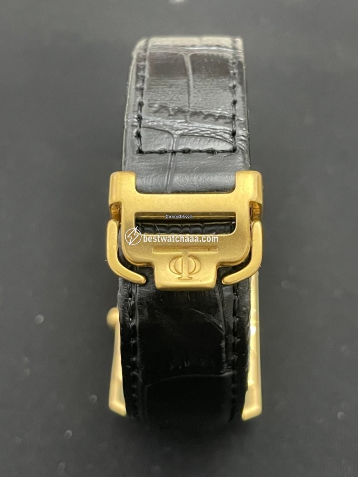 IMG_9081 Baume & Mercier Hampton Mens watch Unisex Quartz Yellow gold MV045224 Replica 5