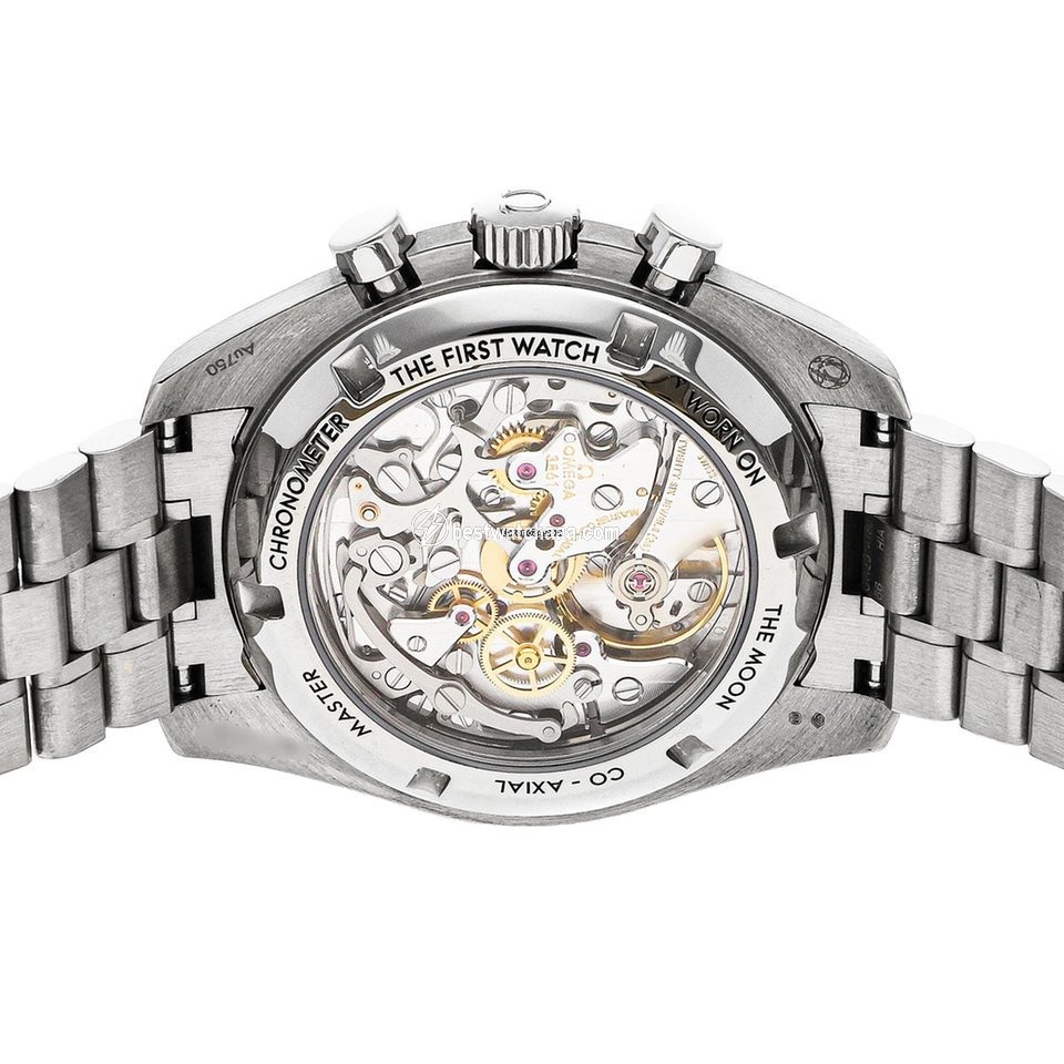 IMG_9081 Omega Speedmaster Professional Moonwatch Mens watch Unisex Manual winding White gold 310.60.42.50.02.001 Replica 5