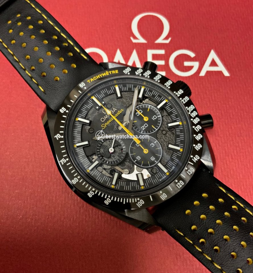 IMG_9081 Omega Speedmaster Professional Moonwatch Mens watch Unisex Manual winding Ceramic 311.92.44.30.01.001 Replica 5