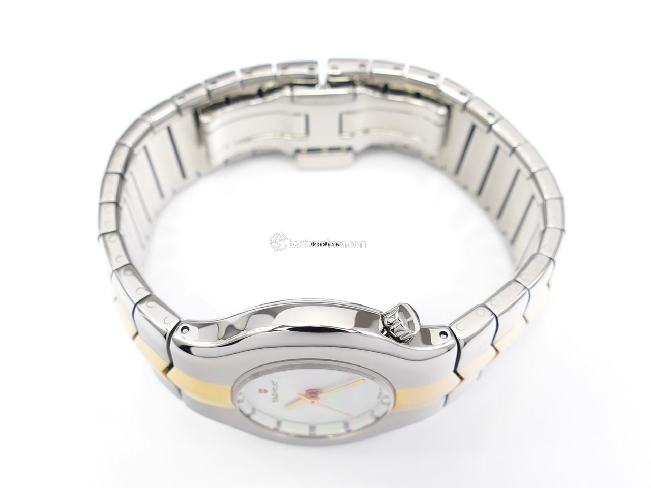 IMG_9081 TAG Heuer Alter Ego Womens watch Quartz Gold Steel WP1350 Replica 5