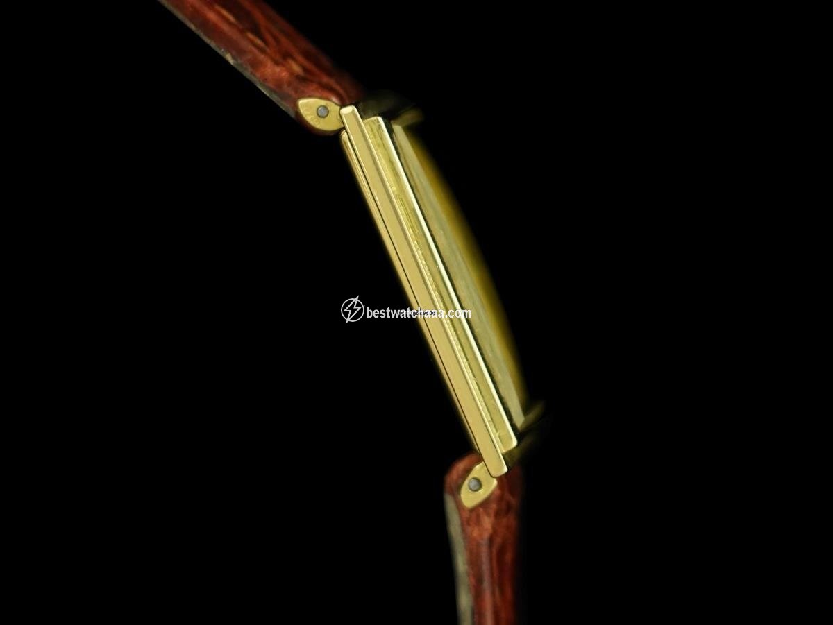 IMG_9081 Cartier Mens watch Unisex Manual winding Yellow gold 7974 Replica 5