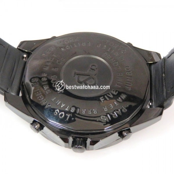 IMG_9081 Jacob & Co. Five Time Zone Quartz Steel JC-30JBD Replica 5