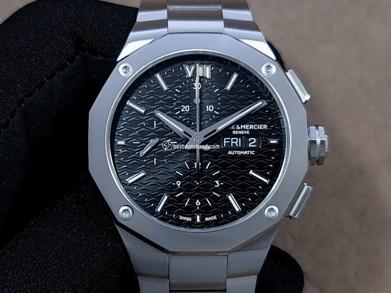 IMG_9081 Baume & Mercier Riviera Mens watch Unisex Automatic Steel M0A10624 Replica 5