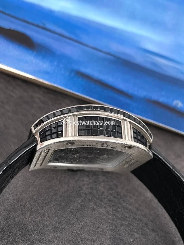 IMG_9081 Richard Mille Mens watch Unisex Manual winding White gold RM19 Replica 5