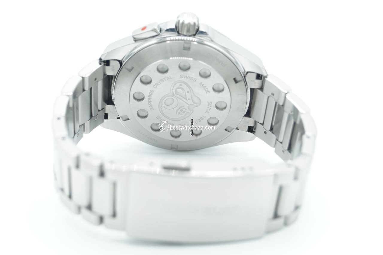 IMG_9081 TAG Heuer Aquaracer 300M Mens watch Unisex Quartz Steel WAY111Y.BA0910 Replica 5