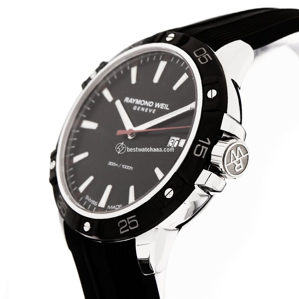 IMG_9081 Raymond Weil Tango Mens watch Unisex Quartz Steel NUMBER 8160-SR1-20001 Replica 5