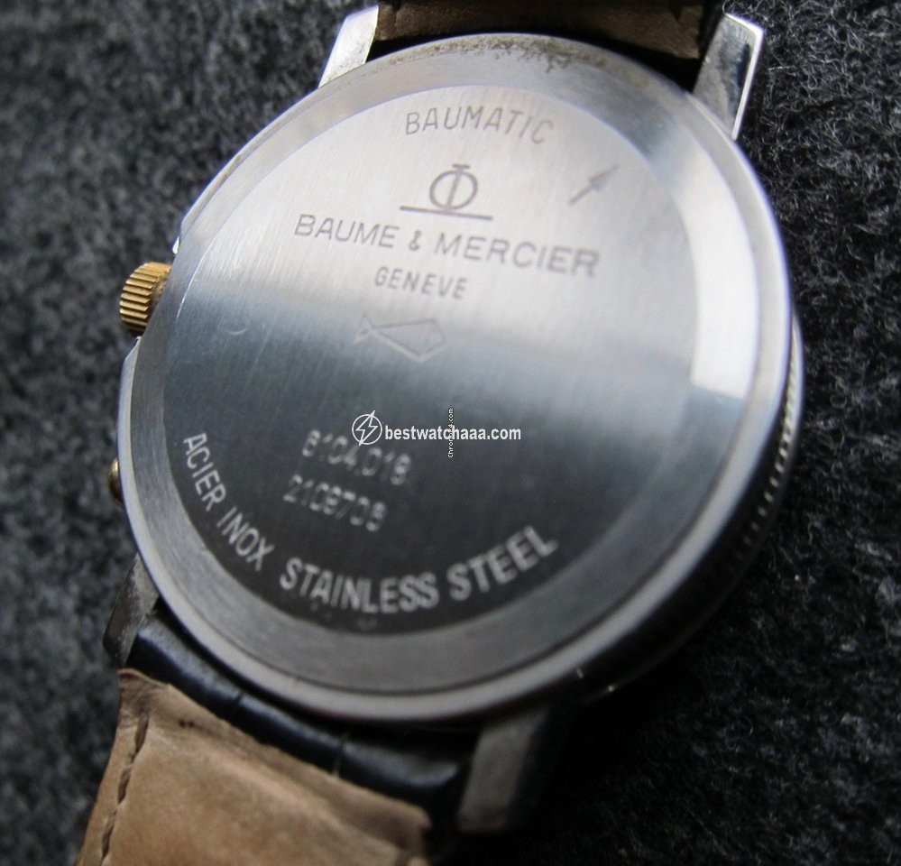 IMG_9081 Baume & Mercier Mens watch Unisex Automatic 6104018 - 2108706 Replica 5