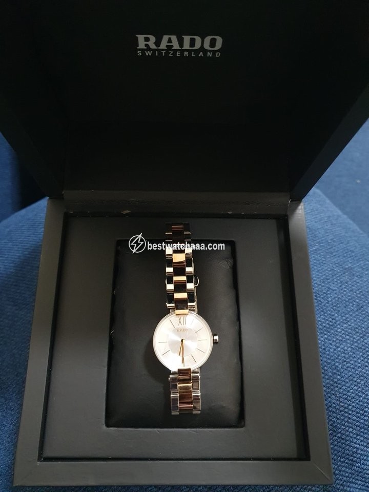 IMG_9081 Rado Coupole Womens watch Quartz Steel R22854023 Replica 5