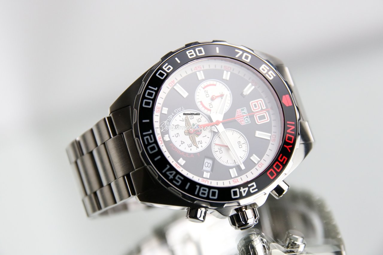 IMG_9081 TAG Heuer Formula 1 Quartz Mens watch Unisex Quartz Steel CAZ101V.BA0842 Replica 5
