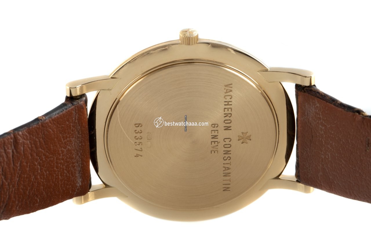 IMG_9081 Vacheron Constantin Patrimony Mens watch Unisex Manual winding Yellow gold 34070 Replica 5