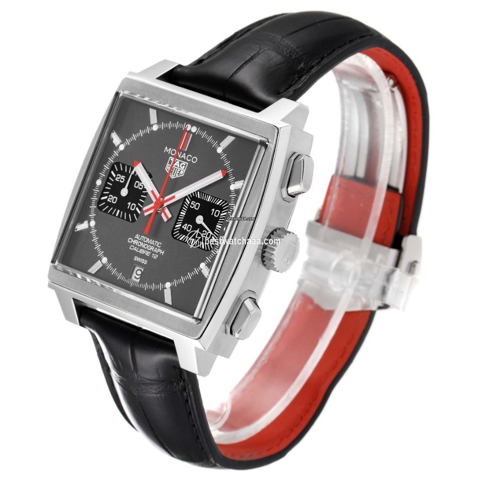 IMG_9081 TAG Heuer Monaco Mens watch Unisex Automatic Steel CAW211J.FC6476 Replica 5