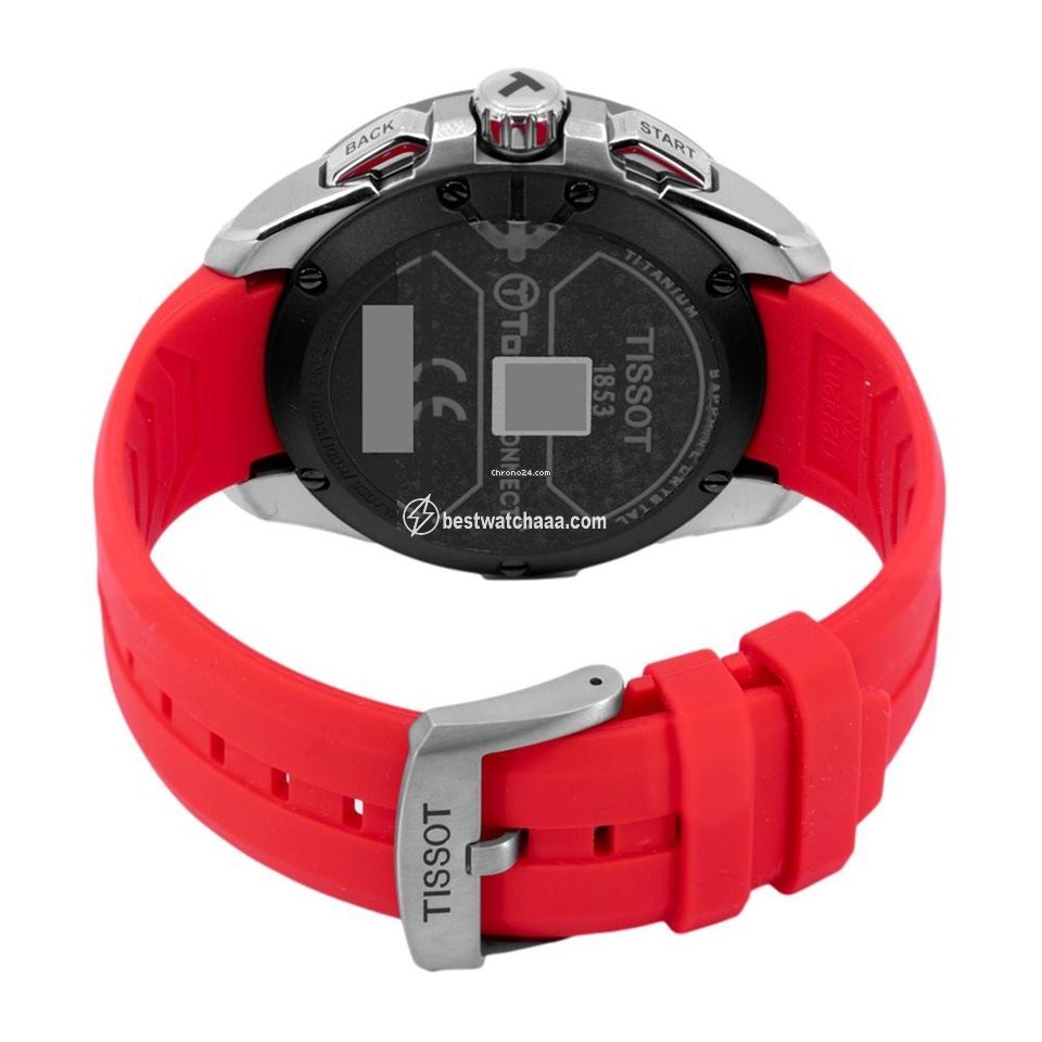 IMG_9081 Tissot Touch Mens watch Unisex Titanium T1214204705101 Replica 5