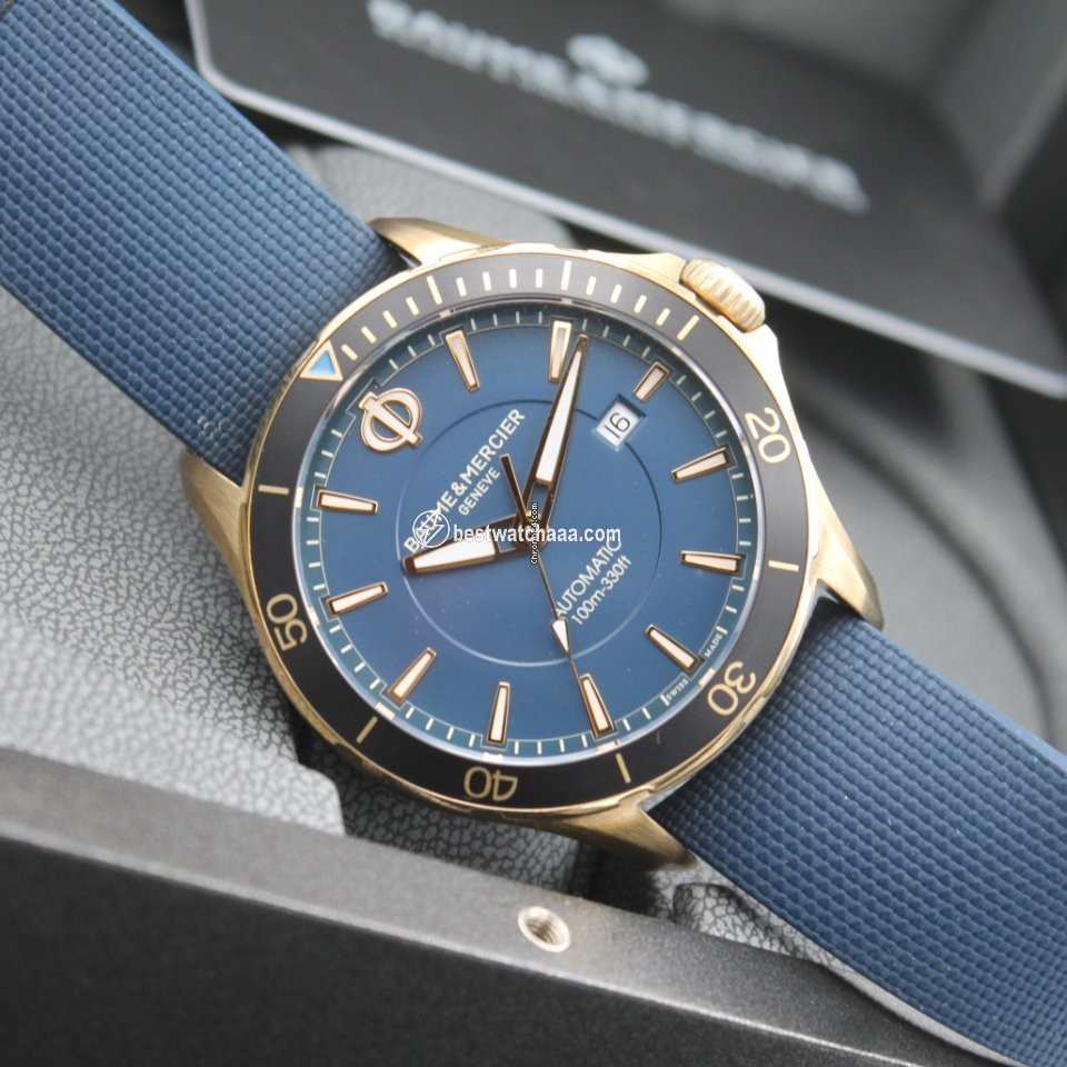 IMG_9081 Baume & Mercier Clifton Mens watch Unisex Automatic Bronze MOA10502 Replica 5