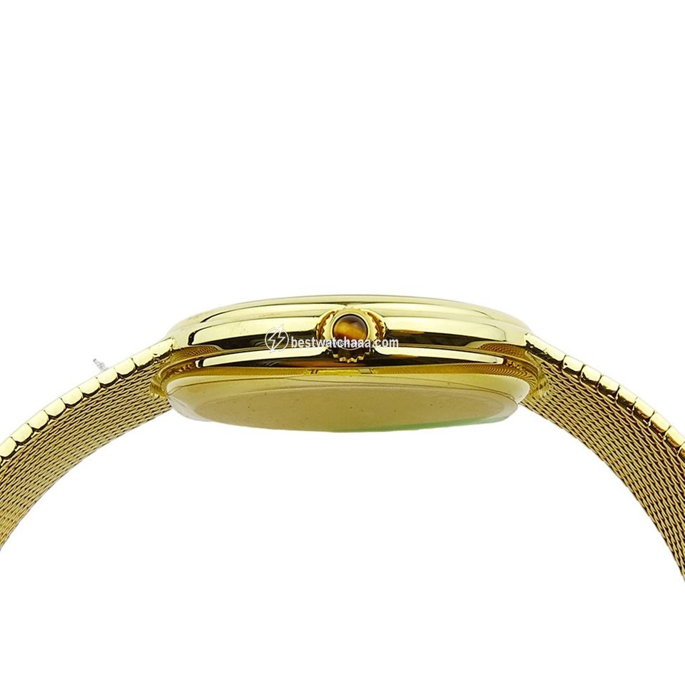 IMG_9081 Omega De Ville Mens watch Unisex Automatic Yellow gold 7284 159 Replica 5