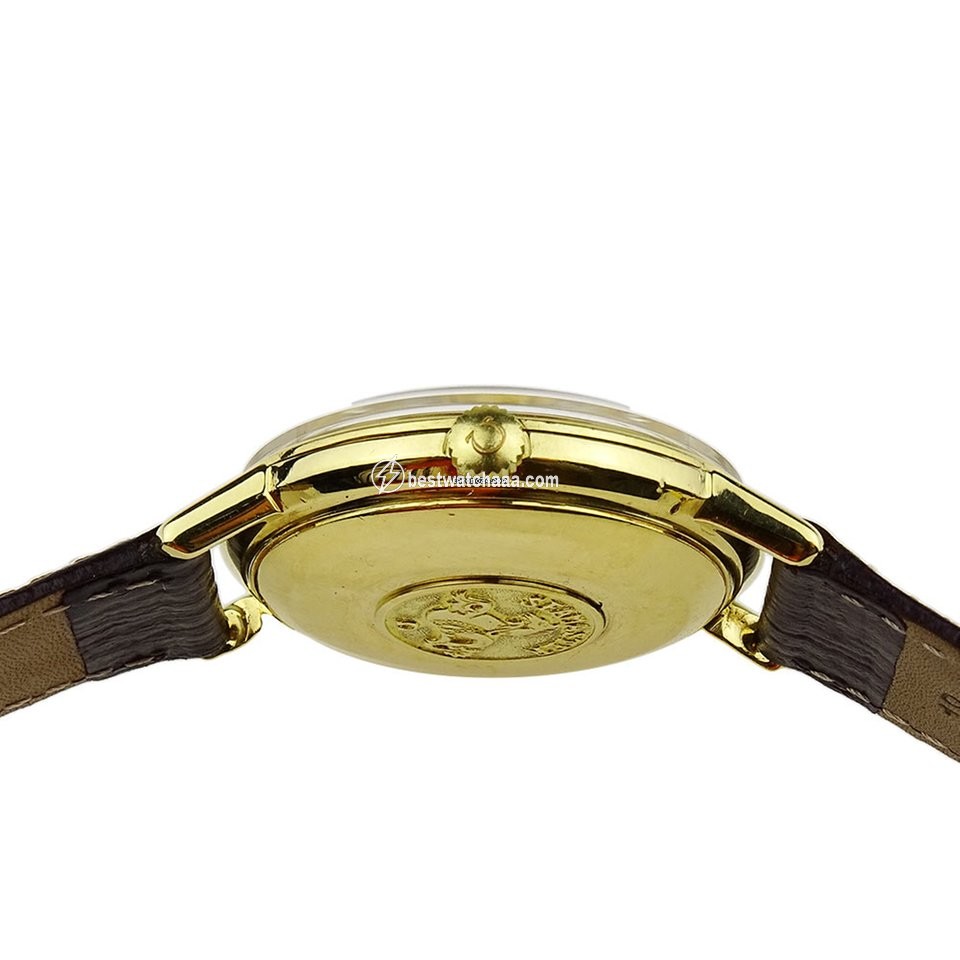 IMG_9081 Omega Seamaster DeVille Mens watch Unisex Automatic Yellow gold 165 6-5020 Replica 5
