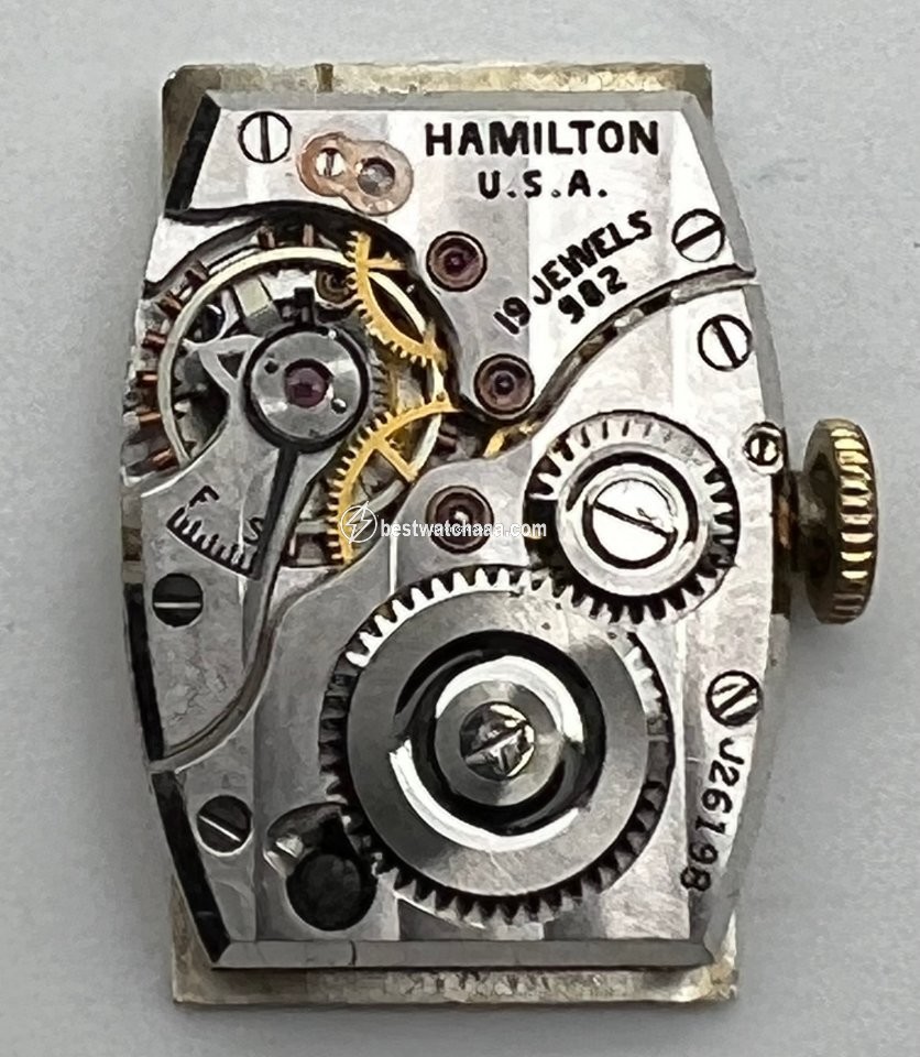 IMG_9081 Hamilton Mens watch Unisex Manual winding Yellow gold Bentley Replica 5