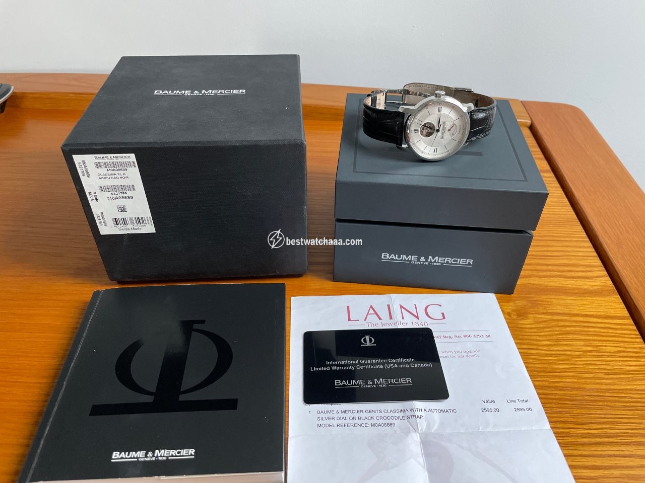 IMG_9081 Baume & Mercier Classima Mens watch Unisex Automatic Steel M0A08869 Replica 5