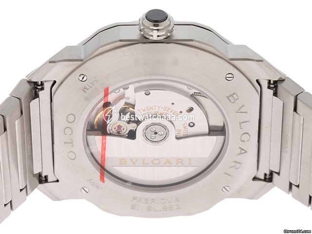 IMG_9081 Bulgari Mens watch Unisex Automatic Steel OC41BSSD Replica 5