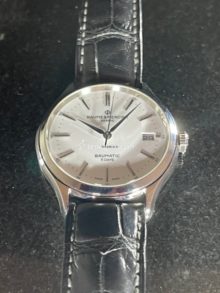 IMG_9081 Baume & Mercier Clifton Mens watch Unisex Automatic Steel 65834 Replica 5