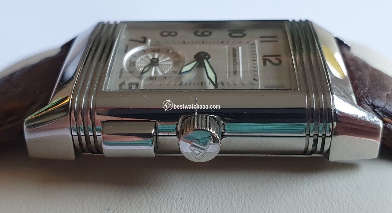IMG_9081 Jaeger-LeCoultre Reverso Memory Mens watch Unisex Manual winding 255.8.82 Replica 5