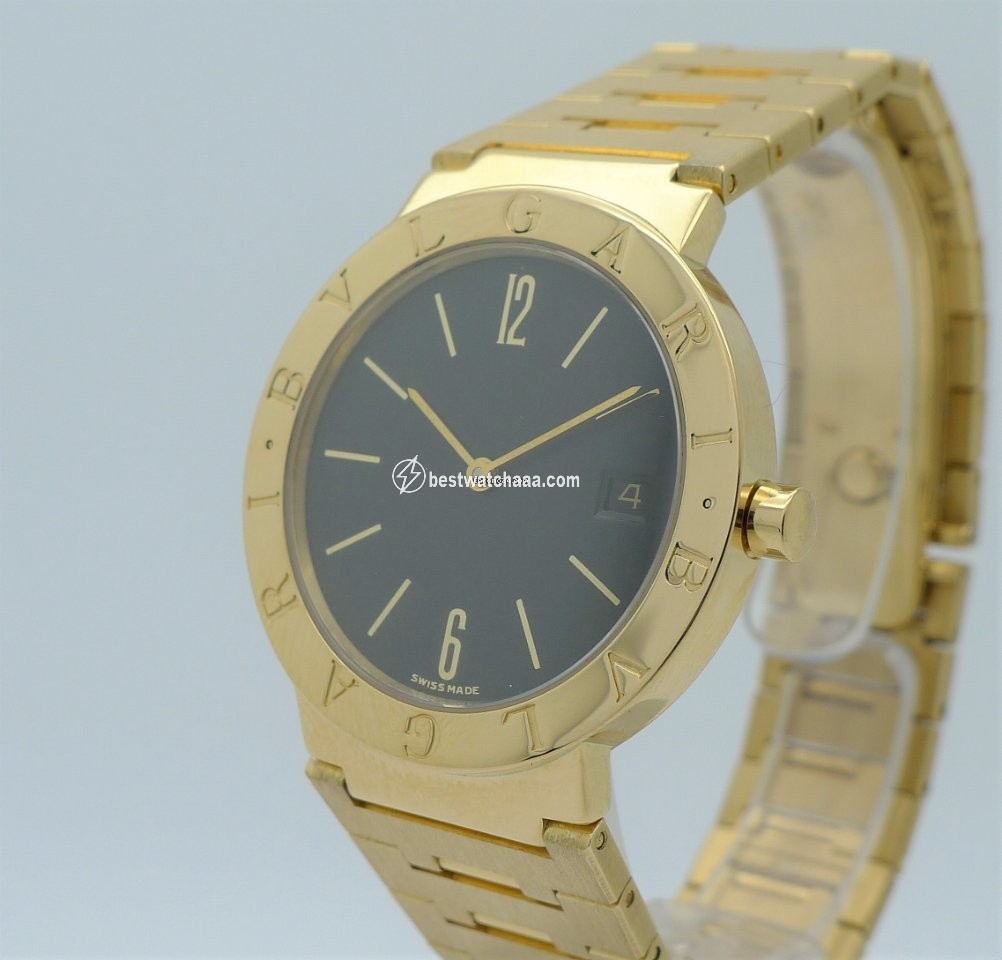 IMG_9081 Bulgari Bulgari Womens watch Quartz Yellow gold BB33GGD Replica 5
