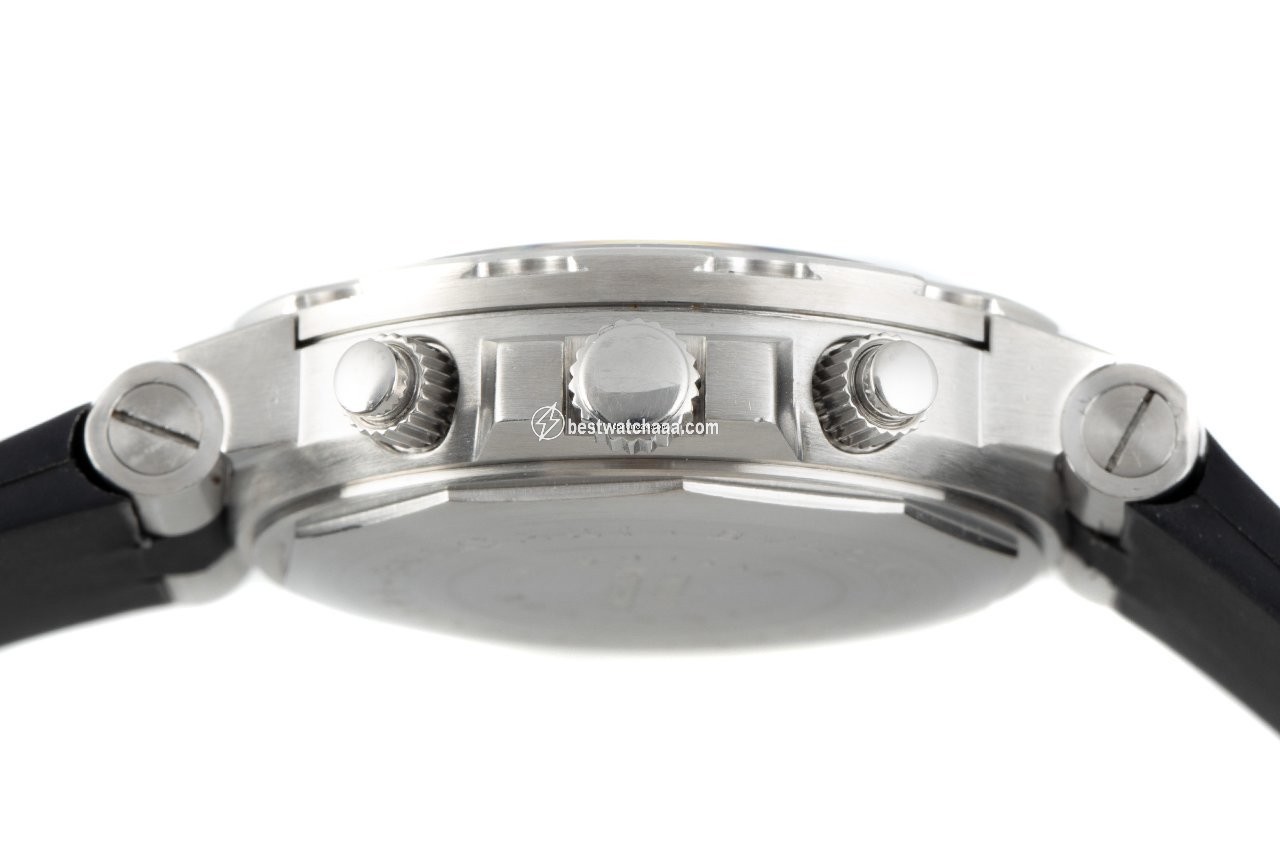 IMG_9081 Bulgari Diagono Mens watch Unisex Automatic Steel SD 38S GMT Replica 5
